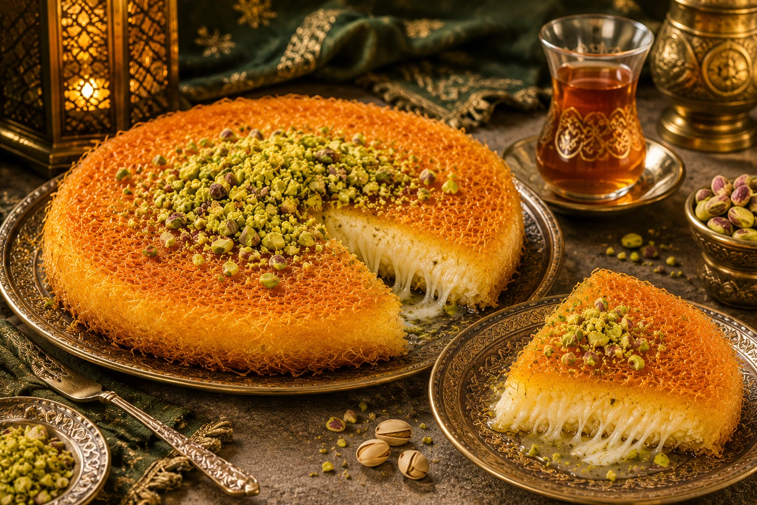 image about طريقة عمل الكنافه باسهل الطرق