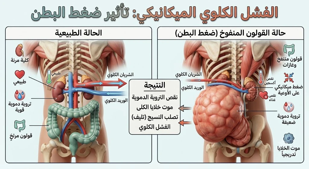 image about المنظور الميكانيكي لقصور الكلى