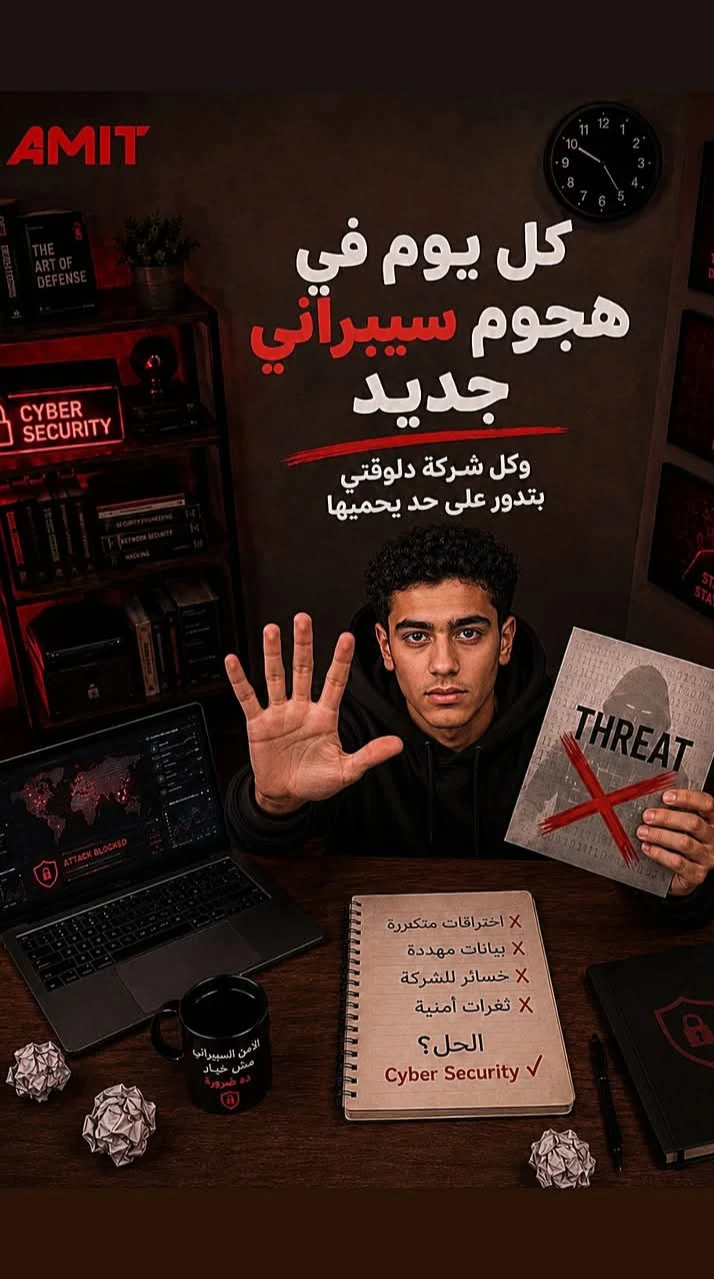 image about كل يوم هجوم سيبراني جديد: ازاي تبقى Cyber Security وتقبض بالدولار في 2026