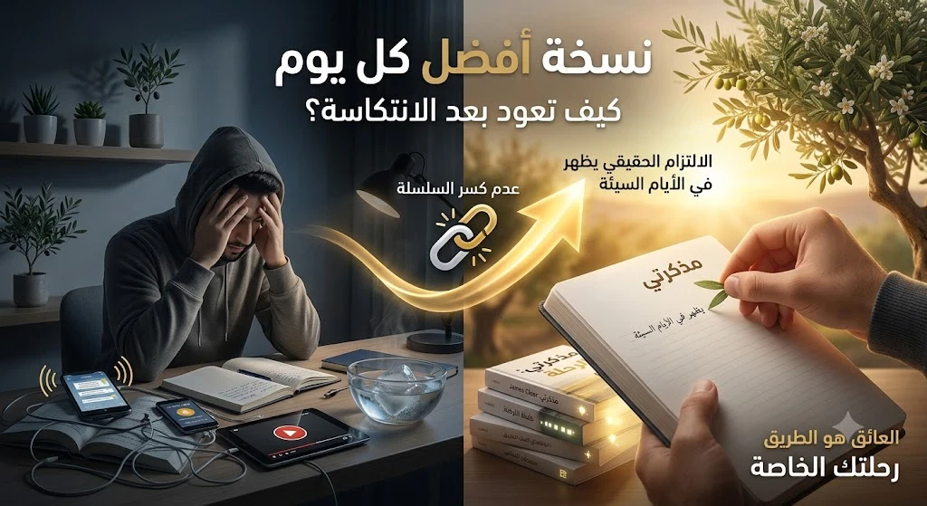 image about كيف تعود بعد الانتكاسة؟