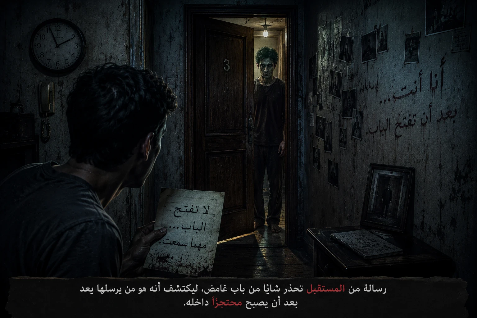 image about الرسالة التي وصلت من الغد: الرجل الذي اختفى قبل أن يولد