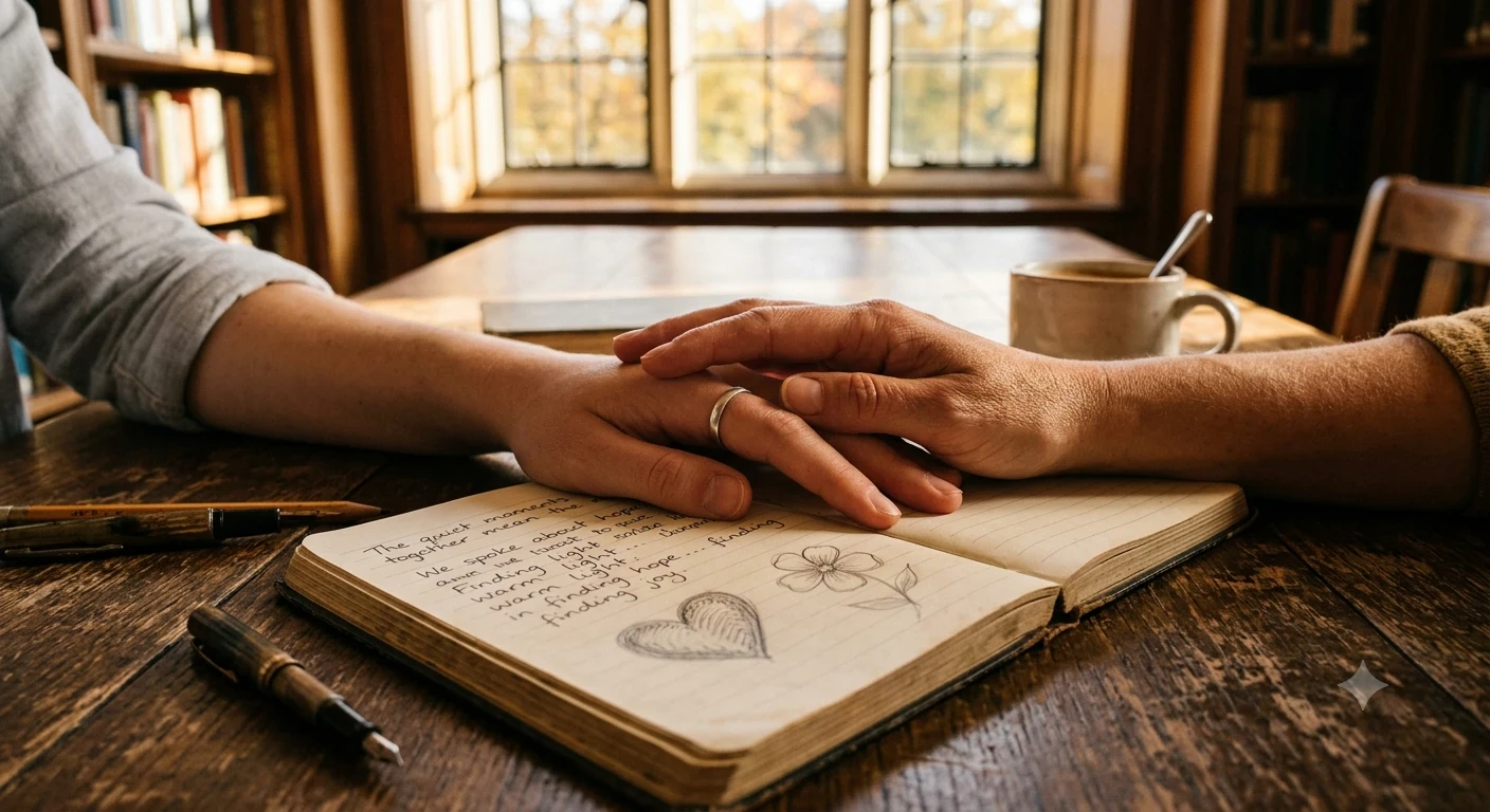 image about ترانيم الصمت والضوء:-قصة حب مؤثرة بين أعمى وأصم في المكتبة