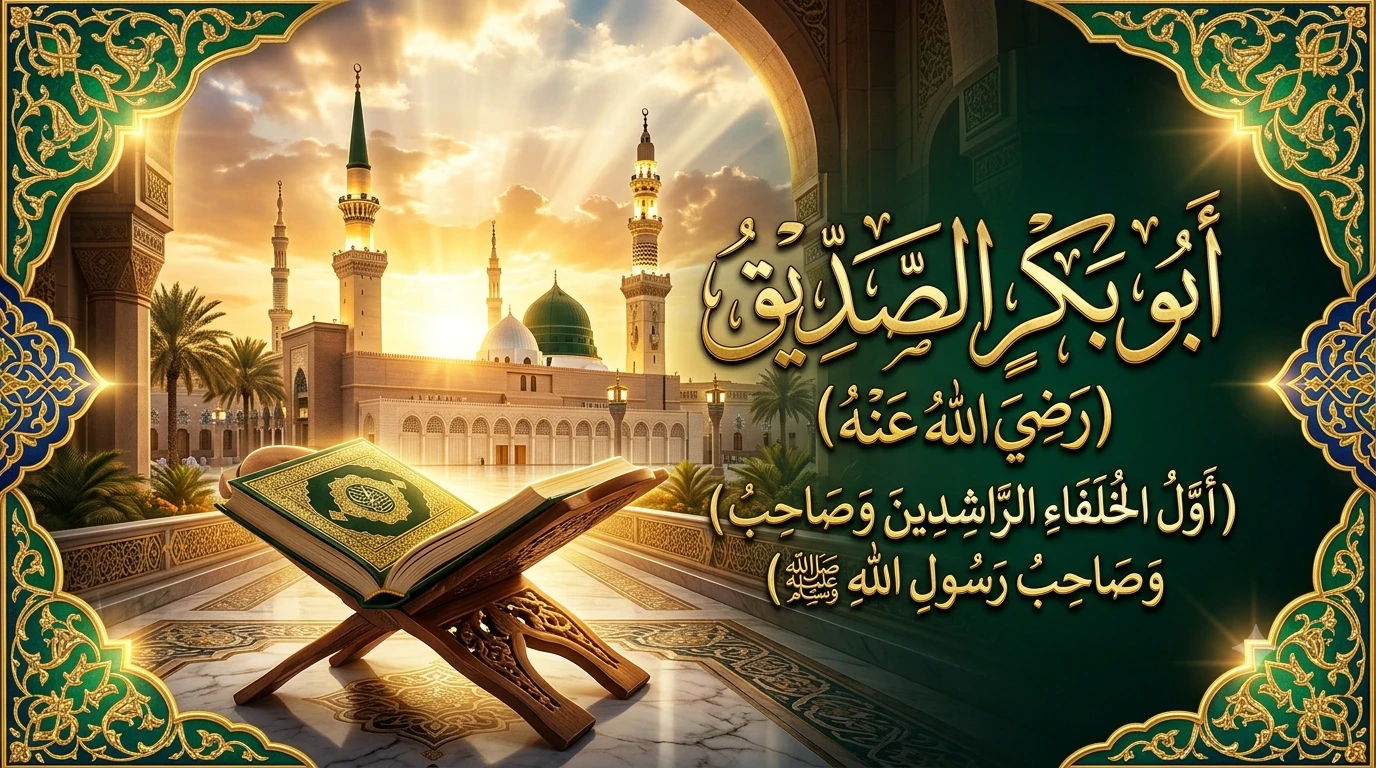 image about أبو بكر الصديق رضي الله عنه: أول الخلفاء الراشدين ورمز الصدق والثبات في تاريخ الإسلام