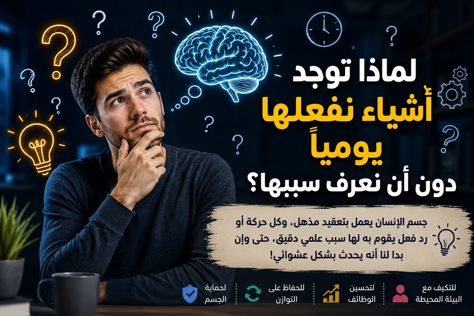image about أشياء نفعلها يوميًا ولا نعرف سببها.. 15 حقيقة علمية ستفاجئك!