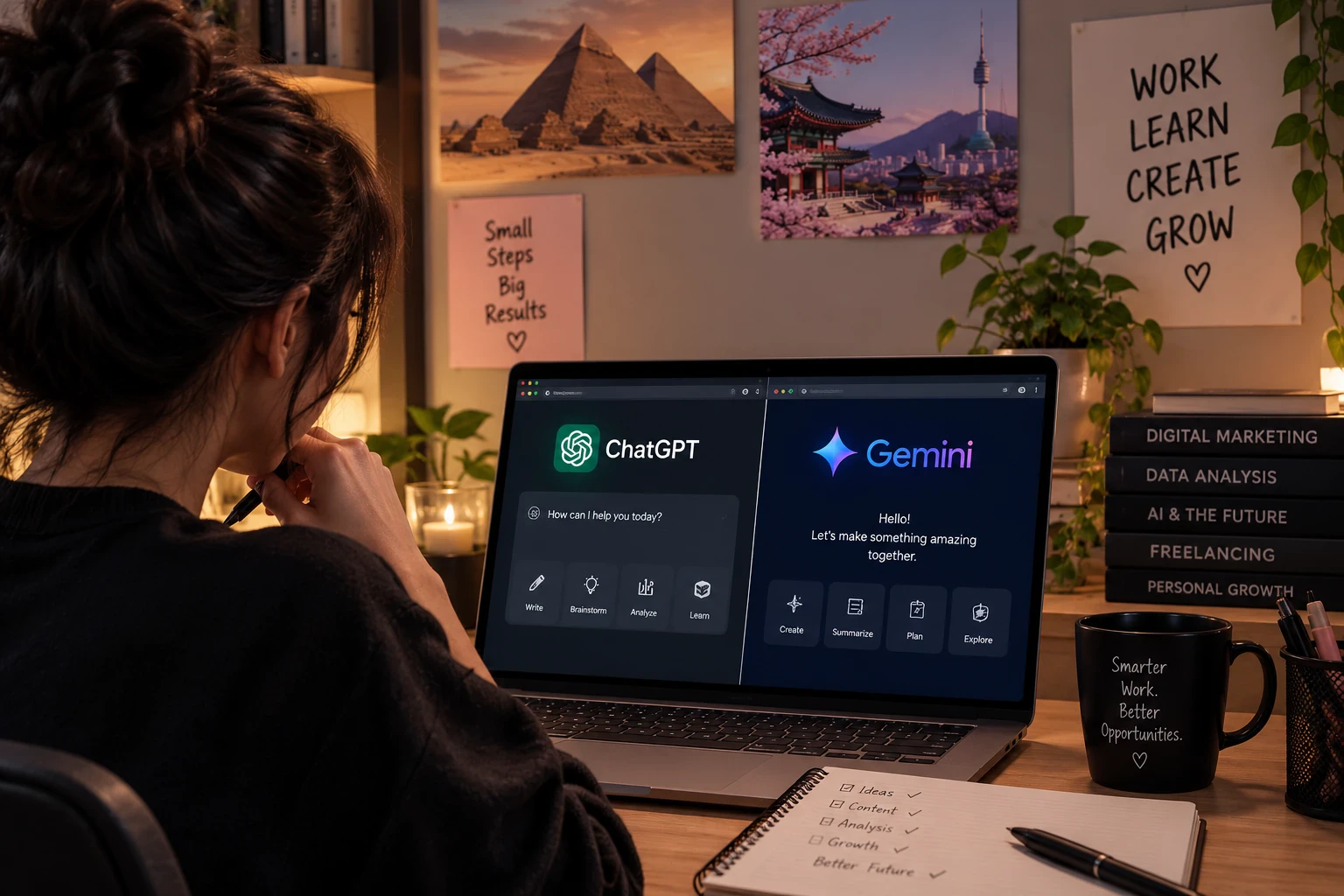 image about أحدث التطورات في ChatGPT و Gemini ودورها في دعم الوظائف والمجالات المهنية المختلفة