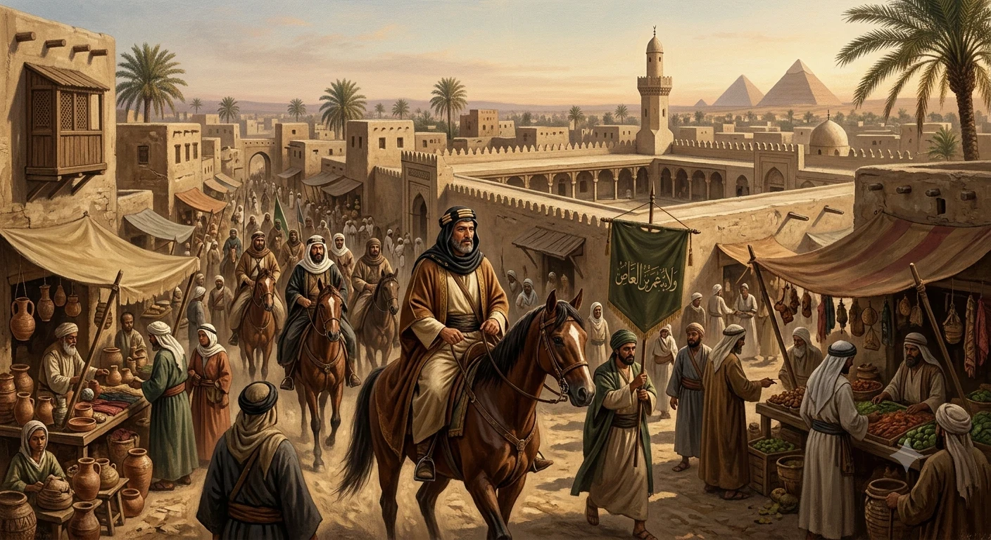 image about ولايه عمرو بن العاص على مصر