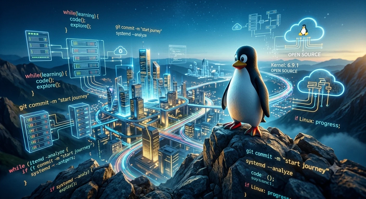 image about 🐧 لينكس... النظام الذي غيّر عالم التقنية، فهل حان الوقت لتغيّر أنت أيضًا؟
