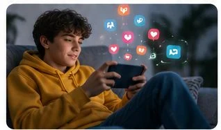 image about ابني المراهق والإدمان على الهاتف ووسائل التواصل الاجتماعي: تحديات وحلول