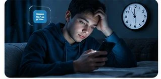 image about ابني المراهق والإدمان على الهاتف ووسائل التواصل الاجتماعي: تحديات وحلول