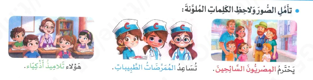 image about أنواع الجمع ( جمع المذكر - جمع المؤنث - جمع التكسير )