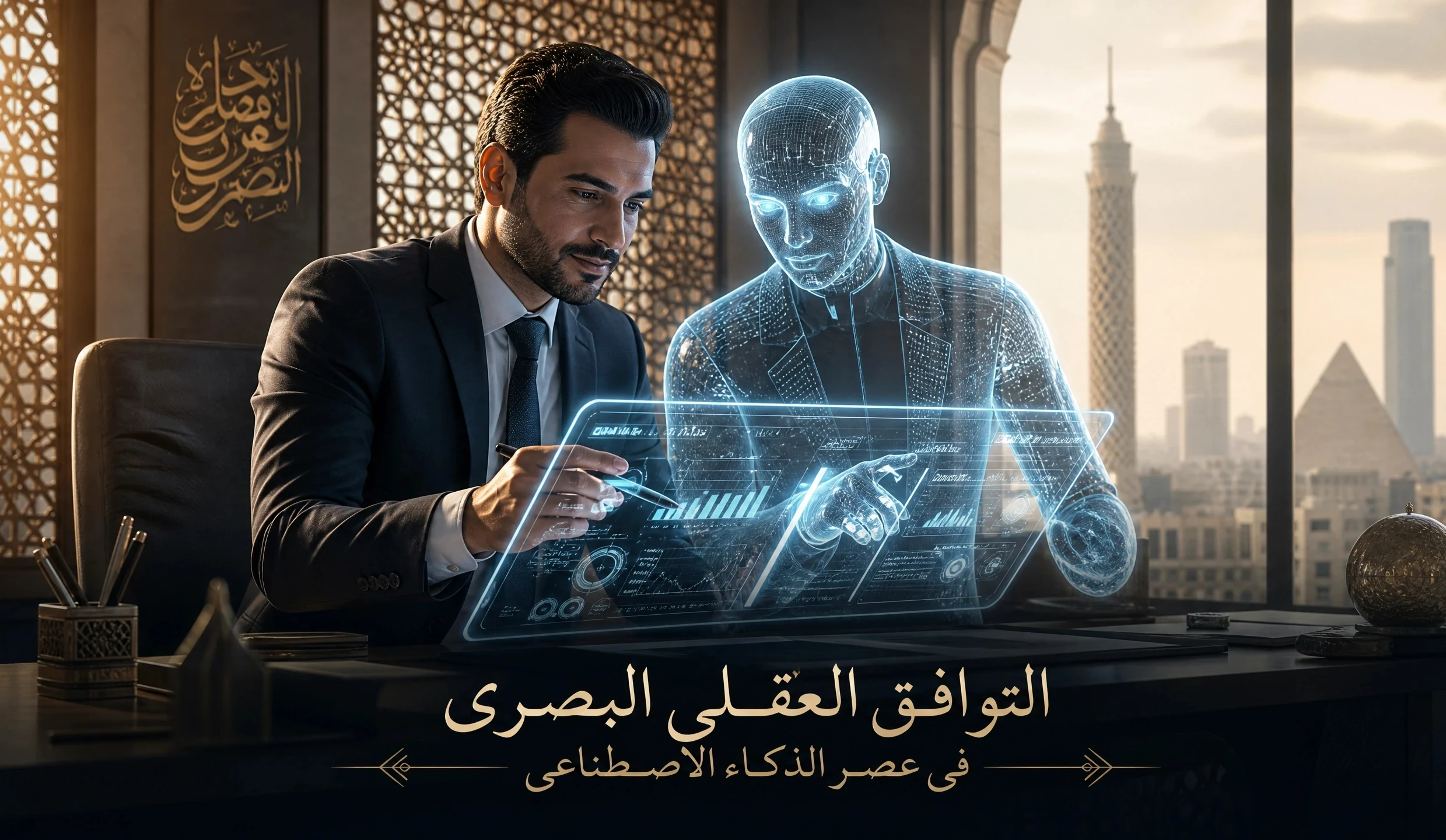 image about التوافق العقلي البصري في عصر الذكاء الاصطناعي: بين الجوهر الإنساني والتطوير التقني