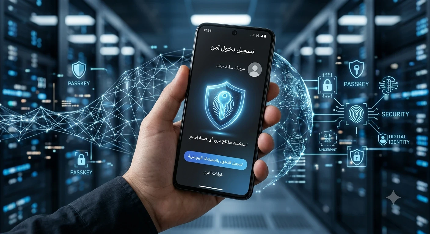 image about هل انتهى عصر كلمات المرور؟ كيف تحمي حساباتك باستخدام مفاتيح المرور Passkeys