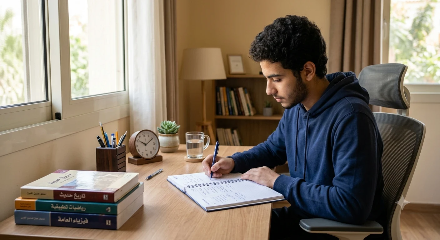 image about كيف تذاكر 4 ساعات فقط وتحصل على أعلى الدرجات في 2026؟ دليل عملي لطلاب الثانوية العامة والأزهرية والبكالوريا