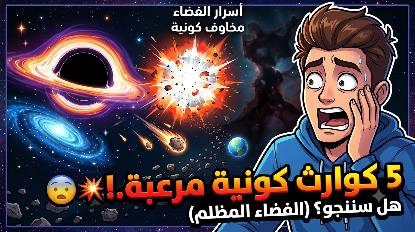 image about 5 كوارث كونية مرعبة.. هل سننجو؟ (الفضاء المظلم)