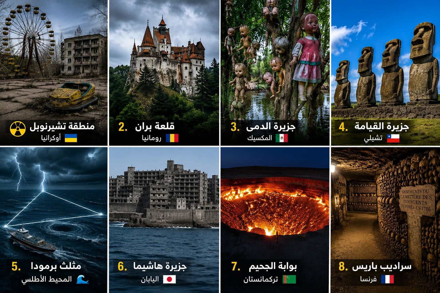 image about 🌍 أخطر الأماكن الغامضة والمحظورة في العالم.. أسرار حيّرت البشر حتى اليوم