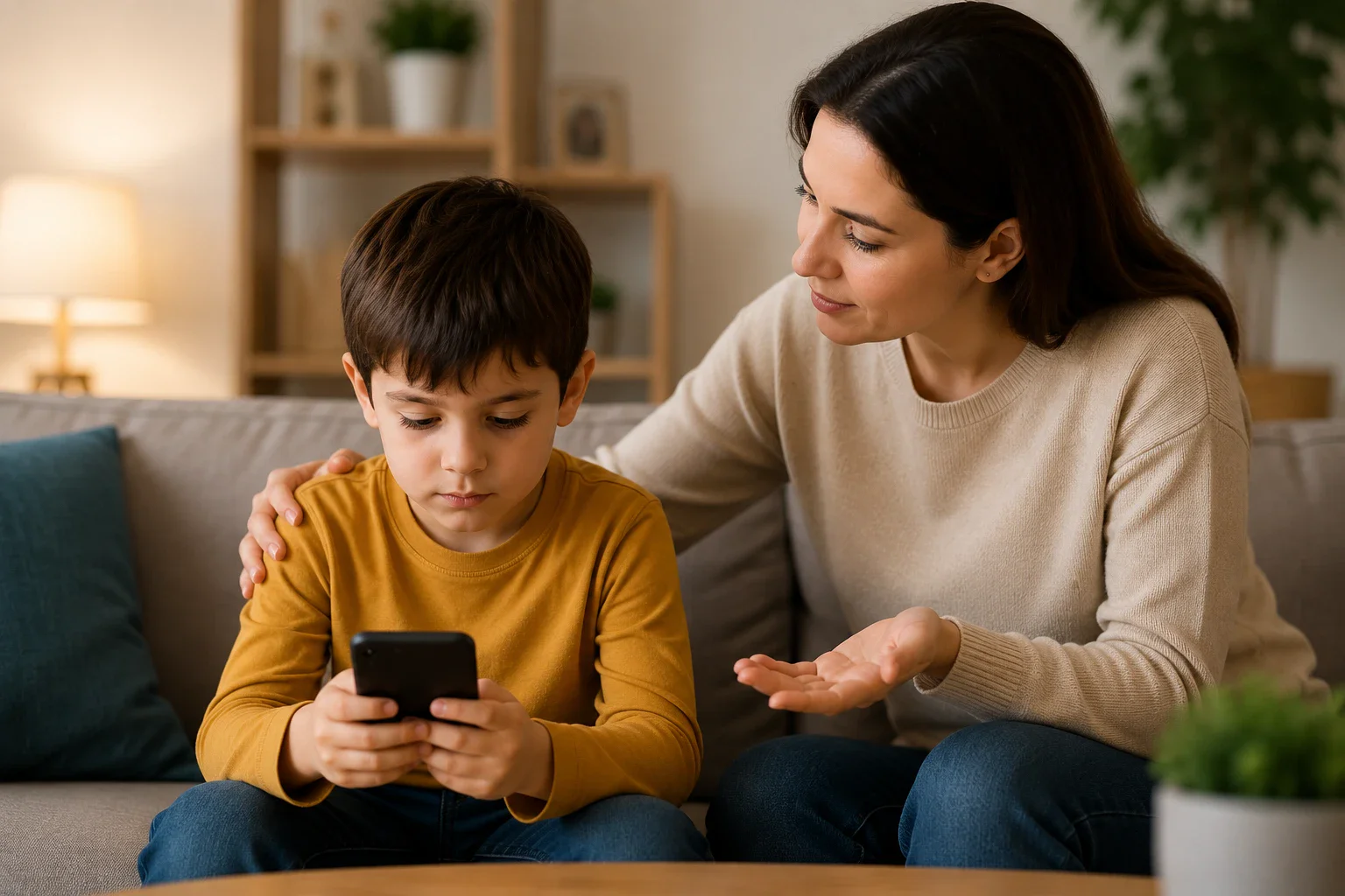 image about افضل الطرق العلمية لتقليل تعلق الطفل بالهاتف