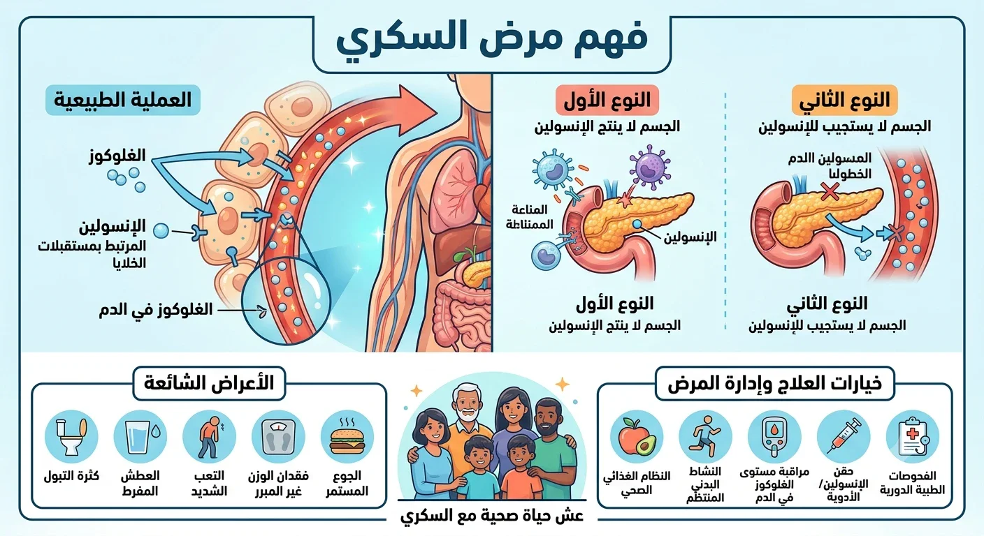 image about كل ما تريد معرفته حول مرض السكري
