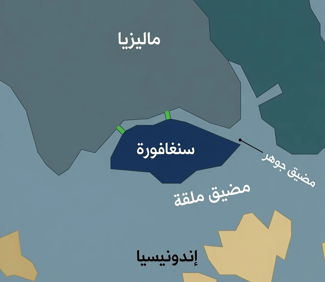 image about • أهم المضائق البحرية في العالم وأهمية كل منفذ بحري في التجارة العالمية ونقل النفط .يوجد اكثر من هرمز.