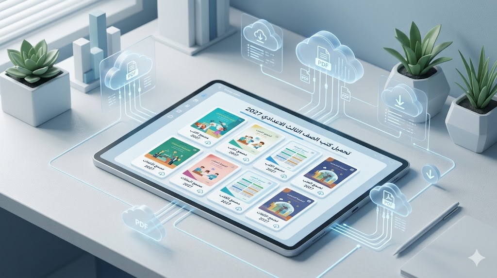 image about تحميل جميع كتب الصف الثالث الاعدادي 2027 pdf المنهج الجديد