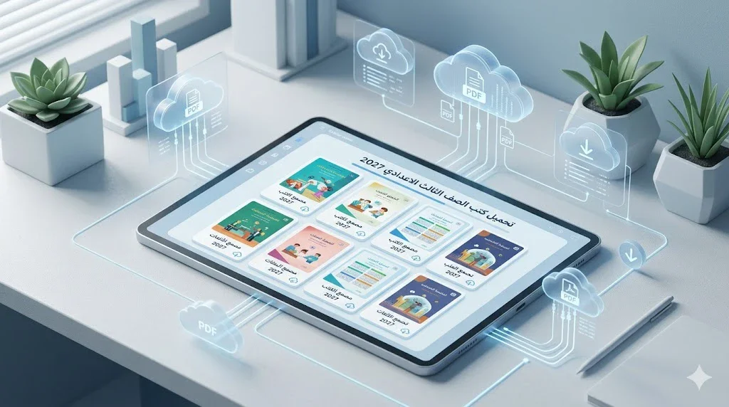 image about تحميل جميع كتب الصف الثالث الاعدادي 2027 المنهج الجديد pdf