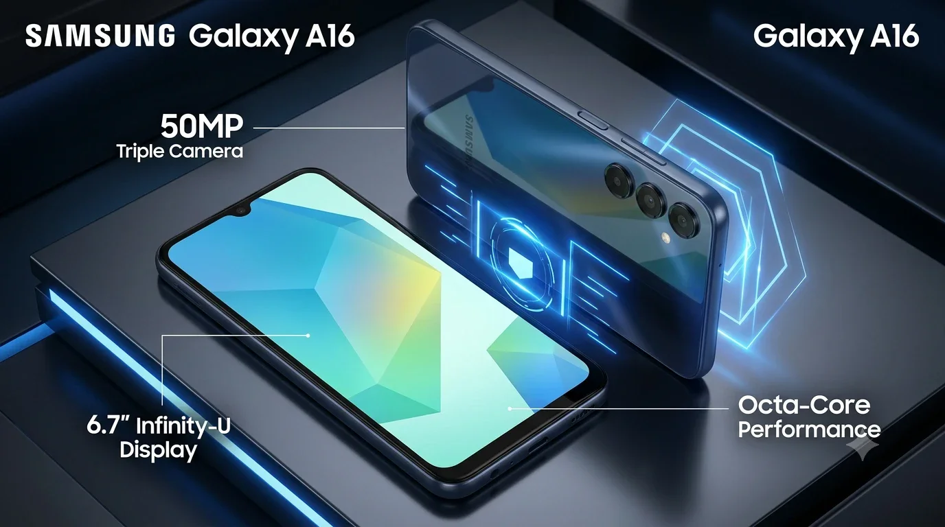 image about 🔥 Samsung Galaxy A16.. هل هو أفضل هاتف اقتصادي من سامسونج في 2026؟