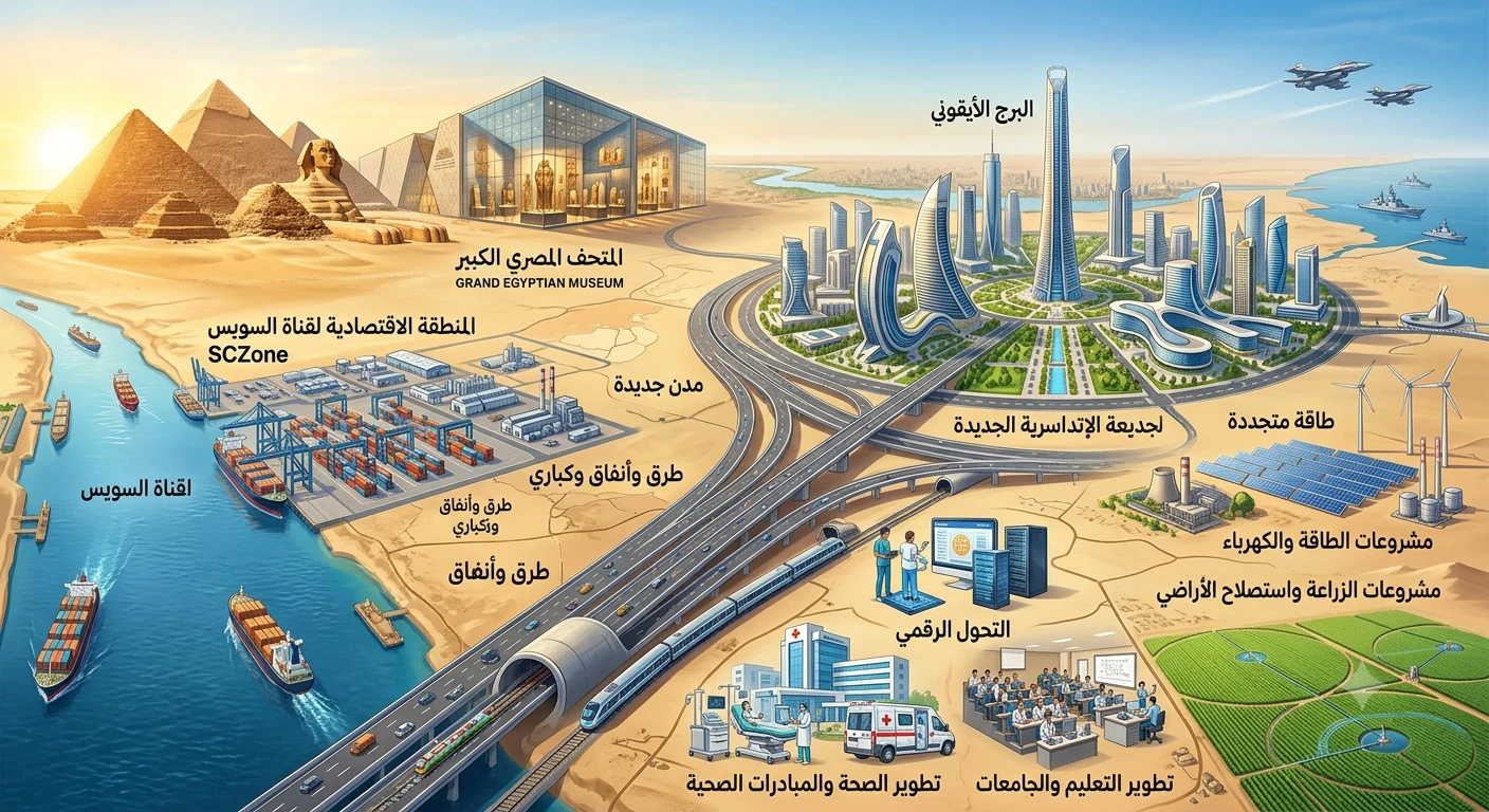 image about أهمية مصر وإنجازاتها خلال آخر عشر سنوات