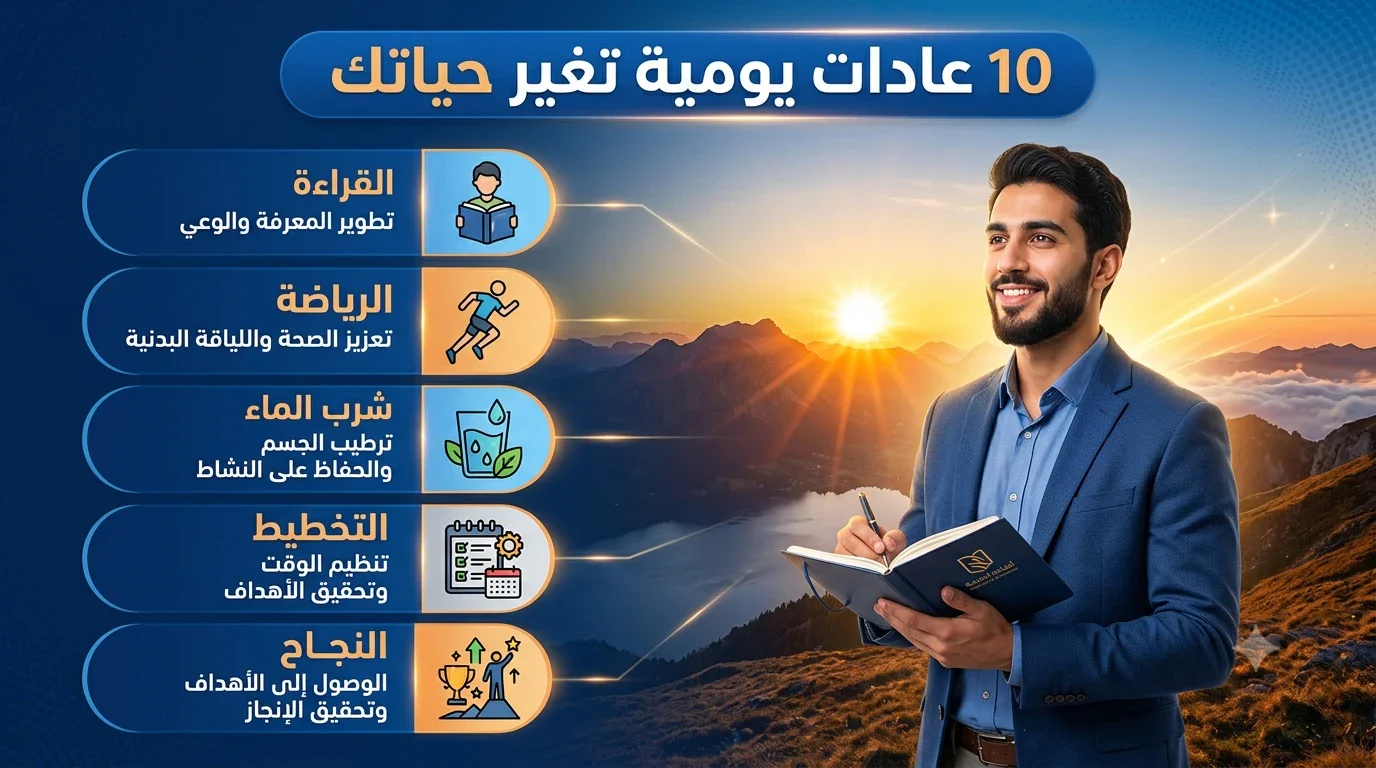 image about 10 عادات يومية تغير حياتك نحو الأفضل