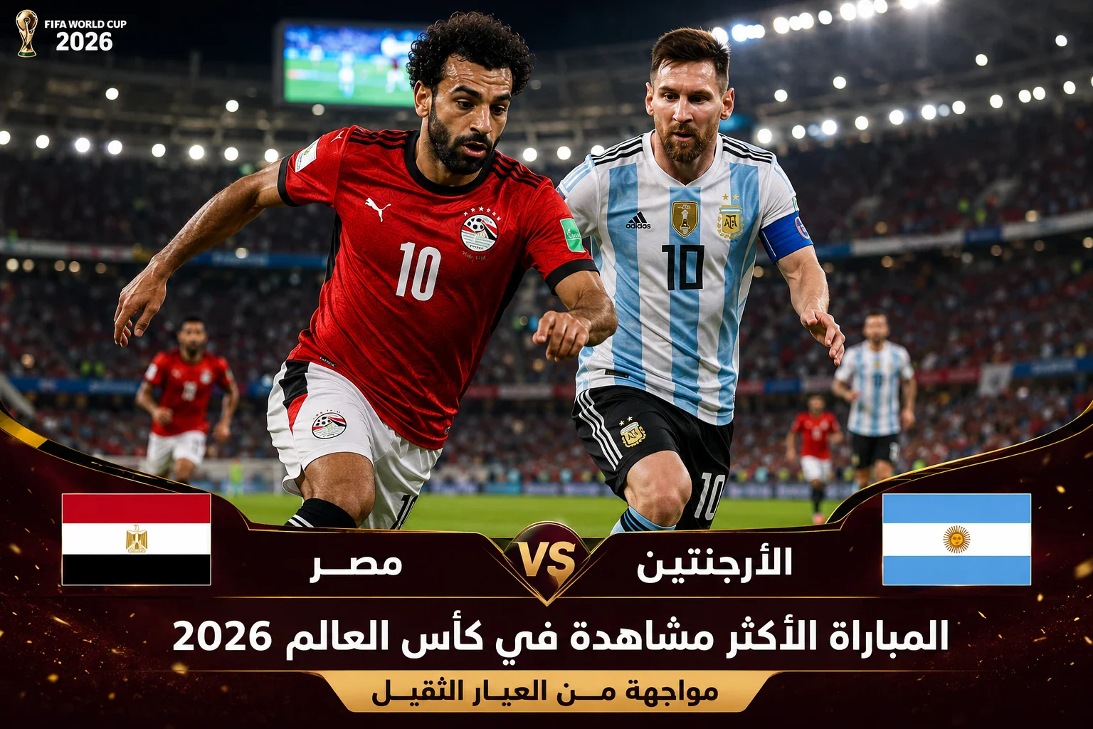 image about ترتيب أكثر مباريات المنتخبات العربية مشاهدة في كأس العالم 2026.. قائمة كاملة وأرقام قياسية ⭐