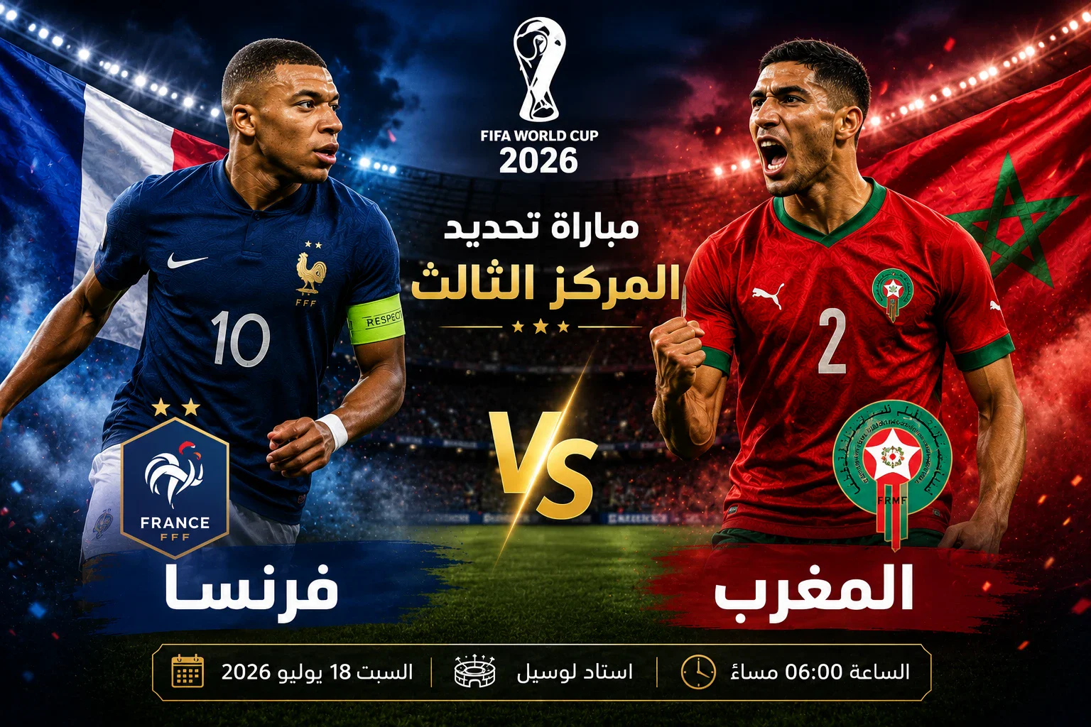 image about ترتيب أكثر مباريات المنتخبات العربية مشاهدة في كأس العالم 2026.. قائمة كاملة وأرقام قياسية ⭐