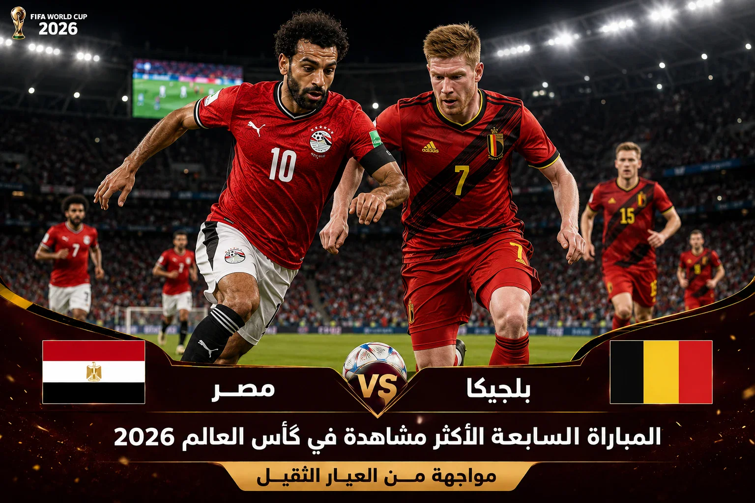 image about ترتيب أكثر مباريات المنتخبات العربية مشاهدة في كأس العالم 2026.. قائمة كاملة وأرقام قياسية ⭐
