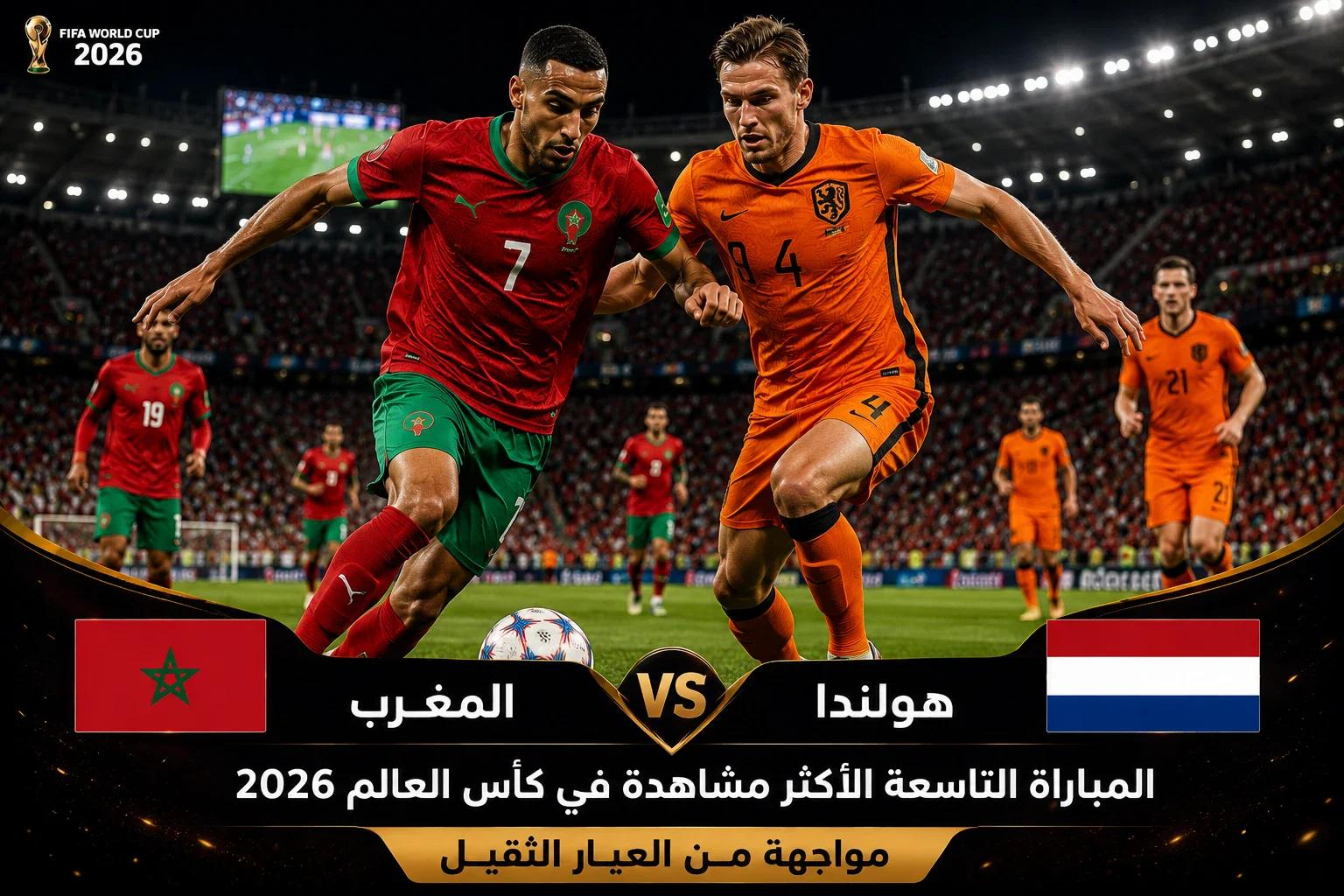 image about ترتيب أكثر مباريات المنتخبات العربية مشاهدة في كأس العالم 2026.. قائمة كاملة وأرقام قياسية ⭐