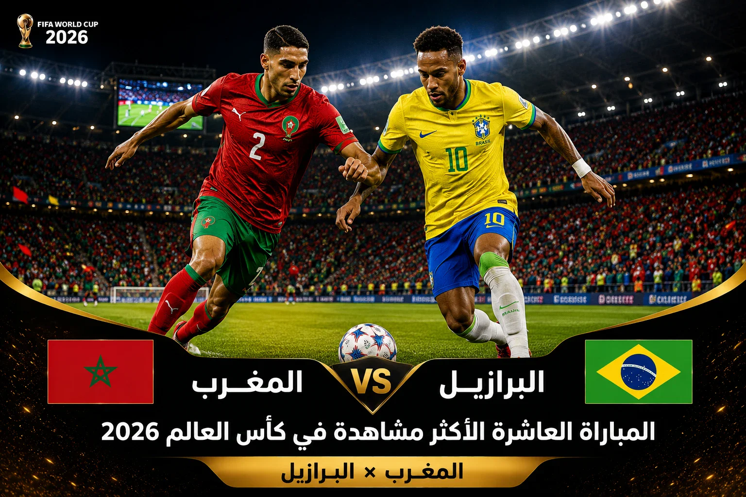 image about ترتيب أكثر مباريات المنتخبات العربية مشاهدة في كأس العالم 2026.. قائمة كاملة وأرقام قياسية ⭐