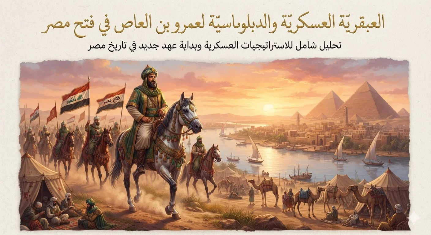 image about عمرو بن العاص و فتح مصر