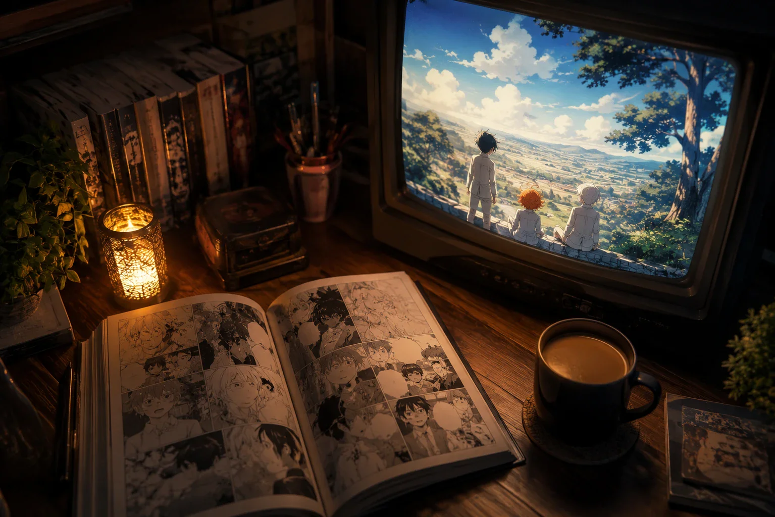 image about هل تستحق مانجا The Promised Neverland القراءة بعد مشاهدة الأنمي؟(مراجعة بدون حرق) 