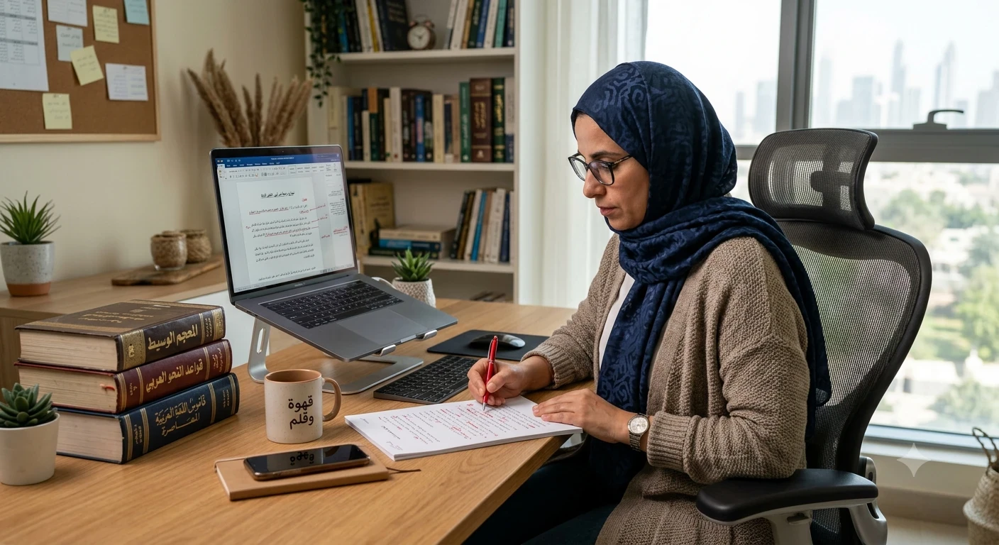 image about الربح من التنسيق والتدقيق اللغوي: دليل شامل لتحويل مهاراتك اللغوية إلى دخل مستمر