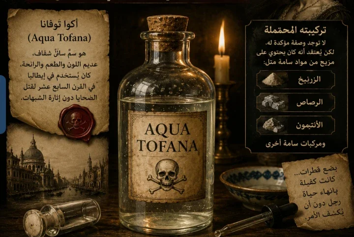 image about أكوا توفانا : الإكسير القاتل الذي غيّر مصير نساء القرن السابع عشر