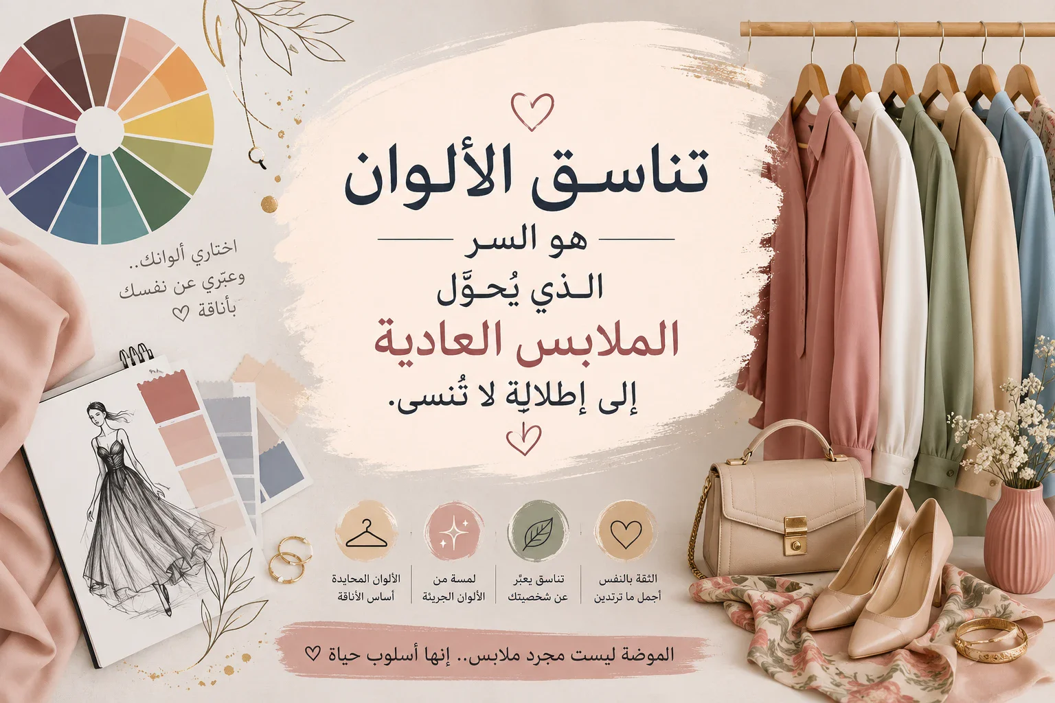 image about لماذا نهتم بتنسيق الالوان