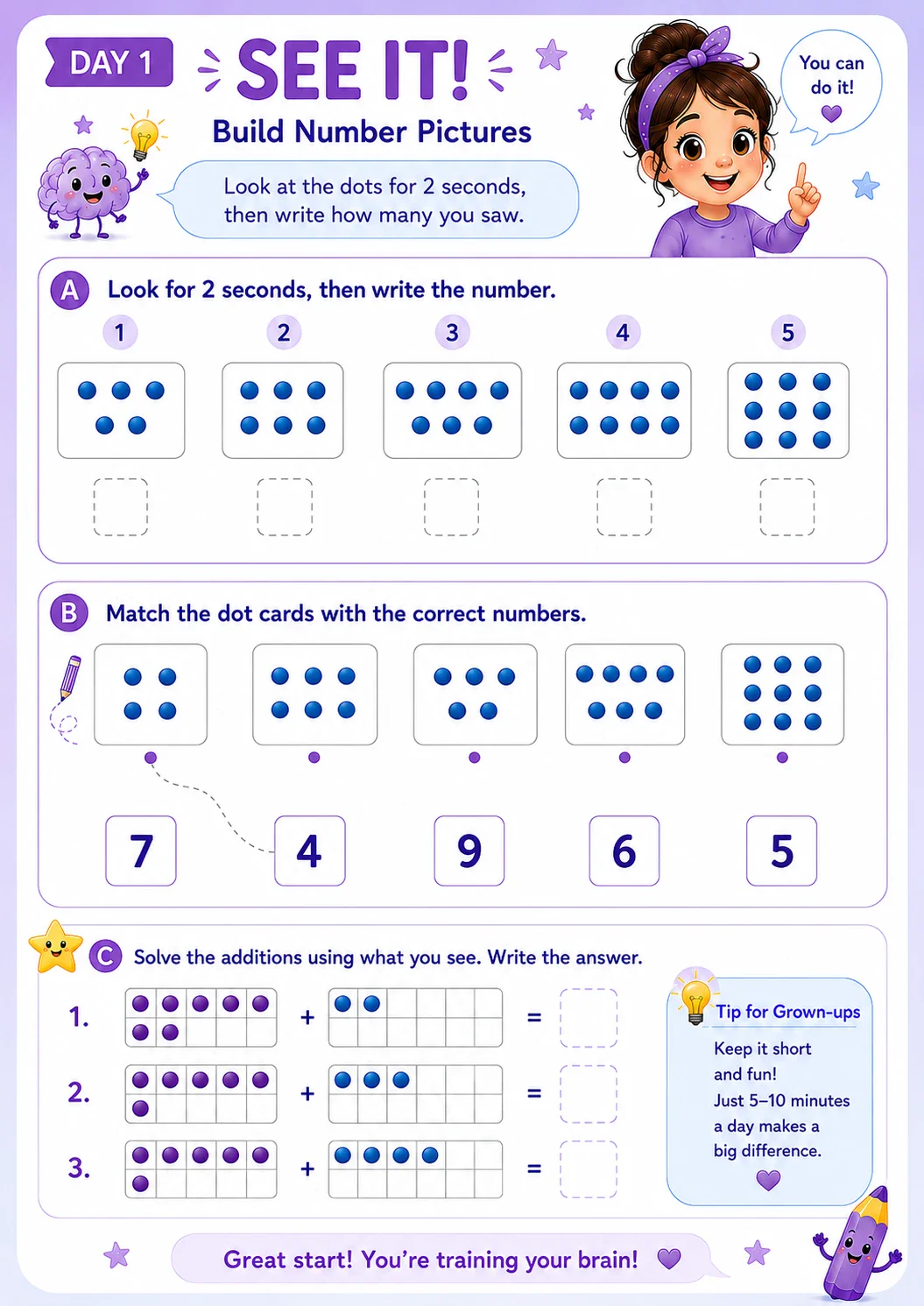 image about How to Stop Finger Counting in Math: A Simple 5-Day Plan for Kids
