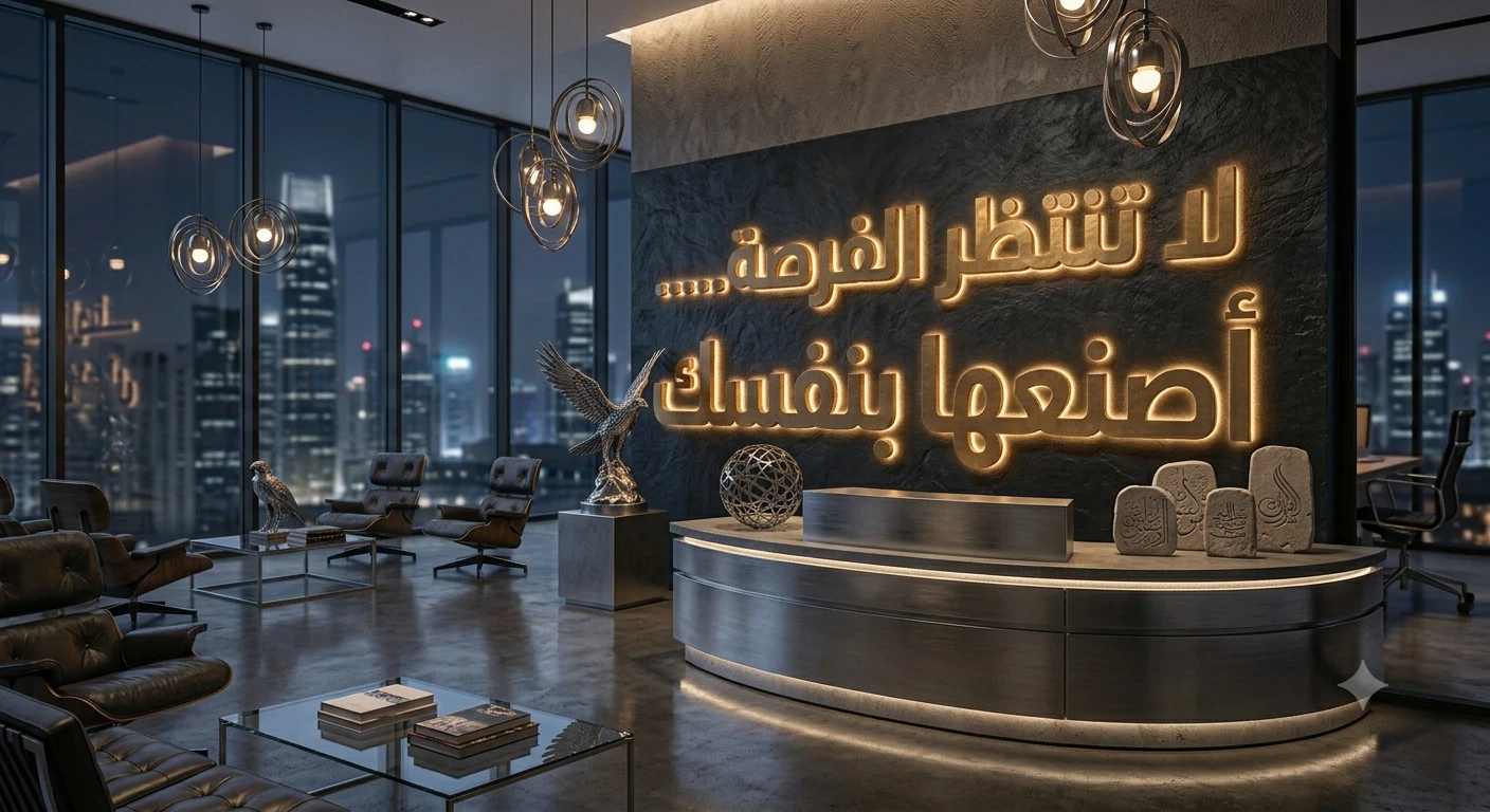 image about لا تنتظر الفرصة... اصنعها بنفسك