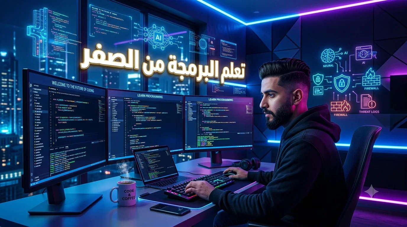 image about كيف تتعلم البرمجة من الصفر وتصبح مبرمجًا محترفًا: دليل عملي لبناء مستقبل قوي في عالم التقنية