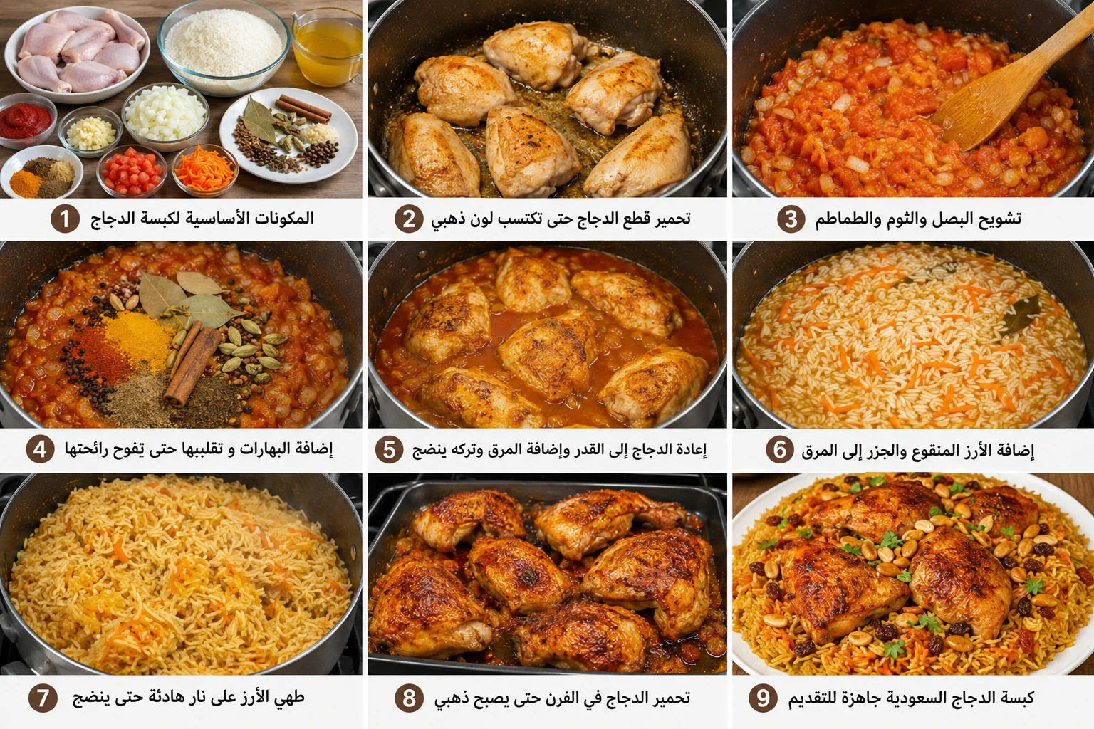 image about طريقة عمل كبسة الدجاج السعودية الأصلية.. الوصفة التقليدية بخطوات سهلة وطعم لا يقاوم