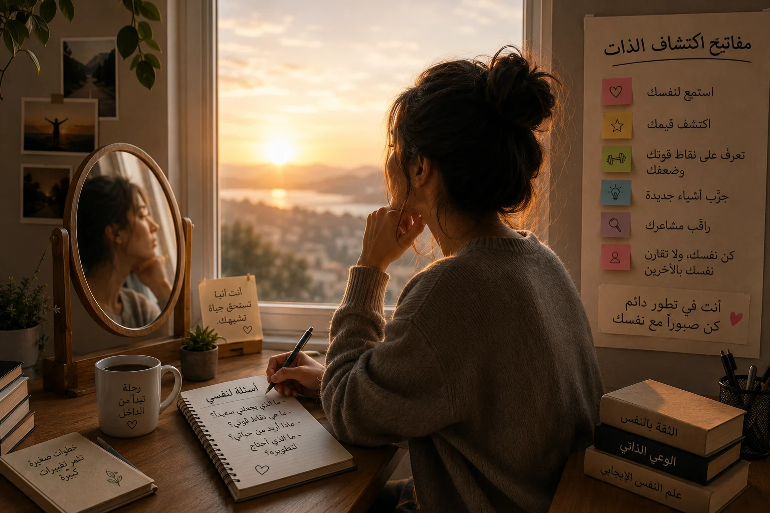 image about كيف أكتشف ذاتي؟ 8 خطوات عملية لفهم نفسك وبناء شخصية أقوى