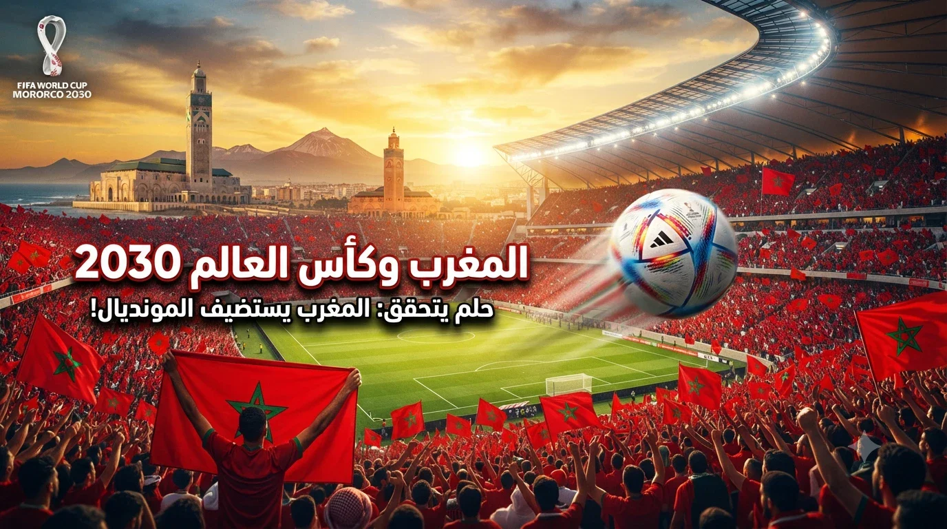 image about المغرب وكأس العالم 2030: كيف يستعد المغرب لصناعة نسخة تاريخية ستغيّر مستقبل الرياضة والسياحة؟