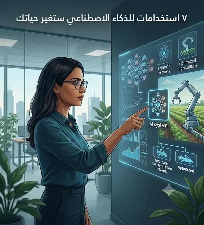 image about 7 استخدامات للذكاء الاصطناعي ستغير حياتك في عام 2026