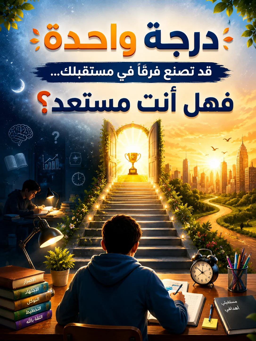 image about درجة واحدة قد تصنع فرقًا في مستقبلك... فهل أنت مستعد؟