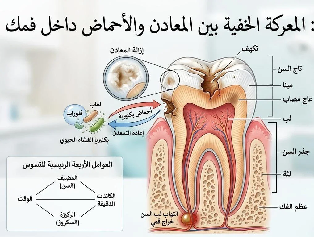image about نشأت تسوّس الأسنان