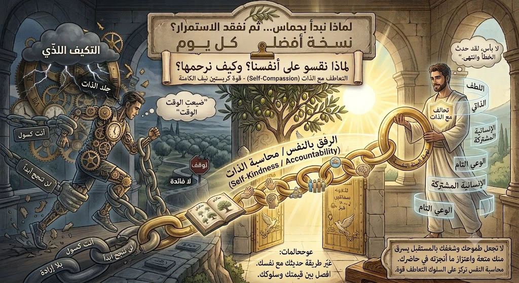 image about لماذا نقسو على أنفسنا أكثر من أي شخص آخر؟