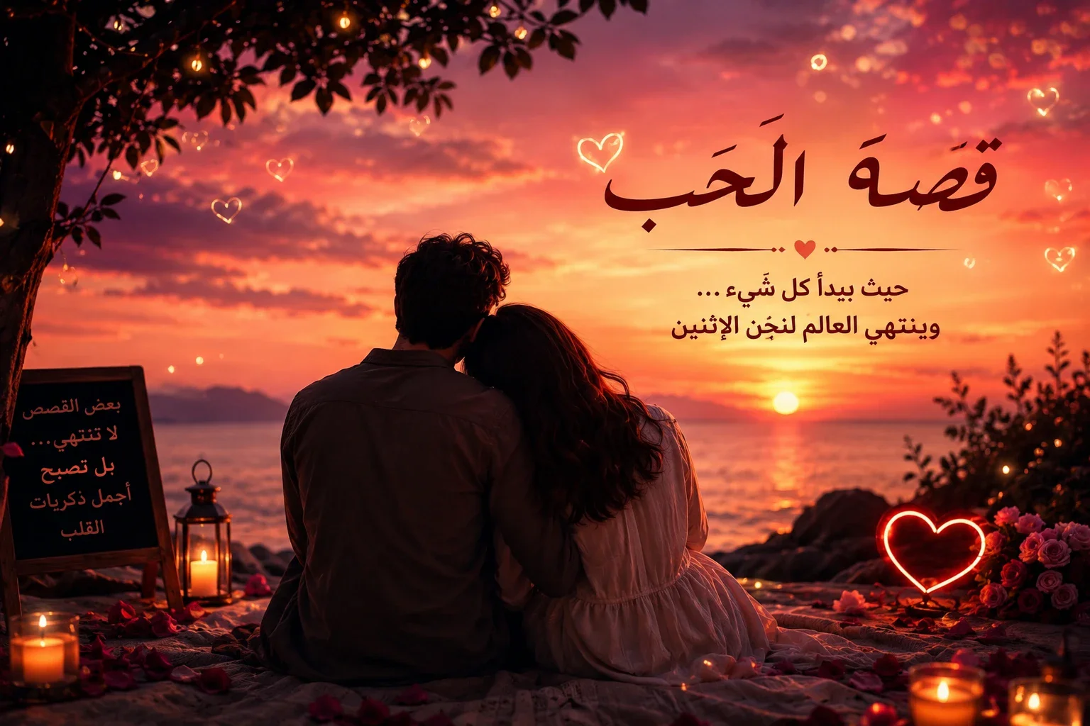image about عندما يكتب القلب قصته: حكاية حب لا تشبه الحكايات