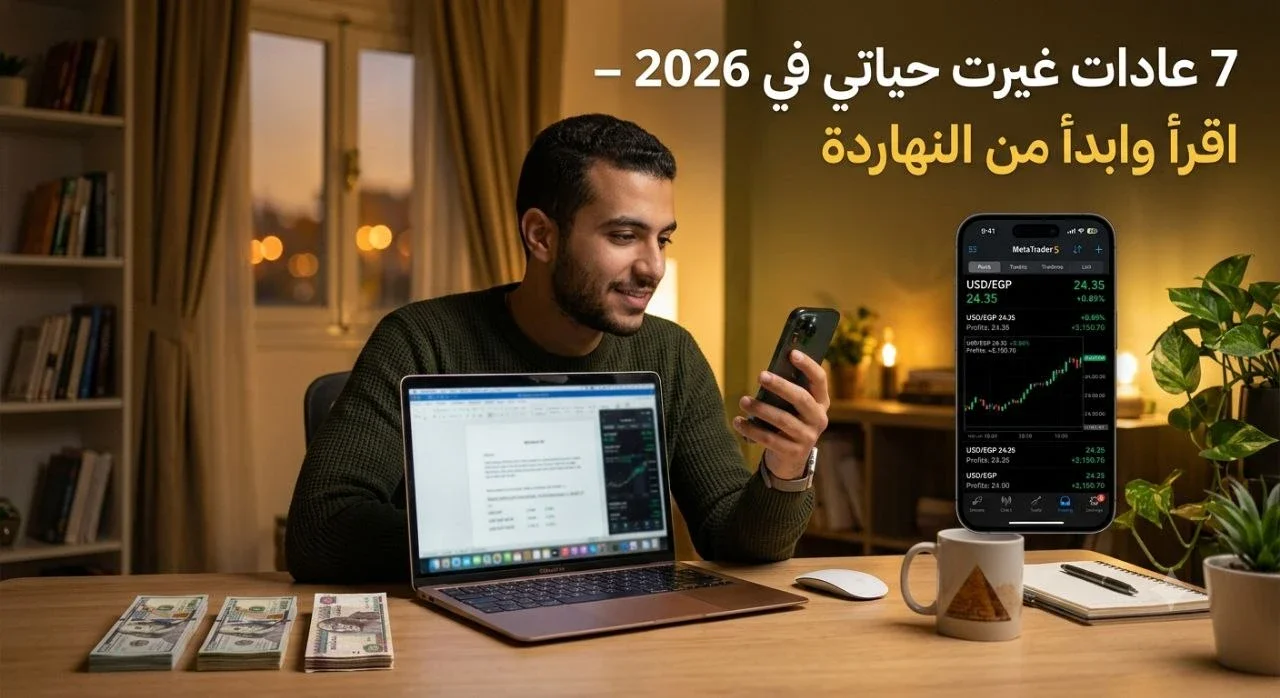 image about أسرار العيش بذكاء في 2026: 7 عادات غيرت حياتي المادية والنفسية (و هتغير حياتك) 👌