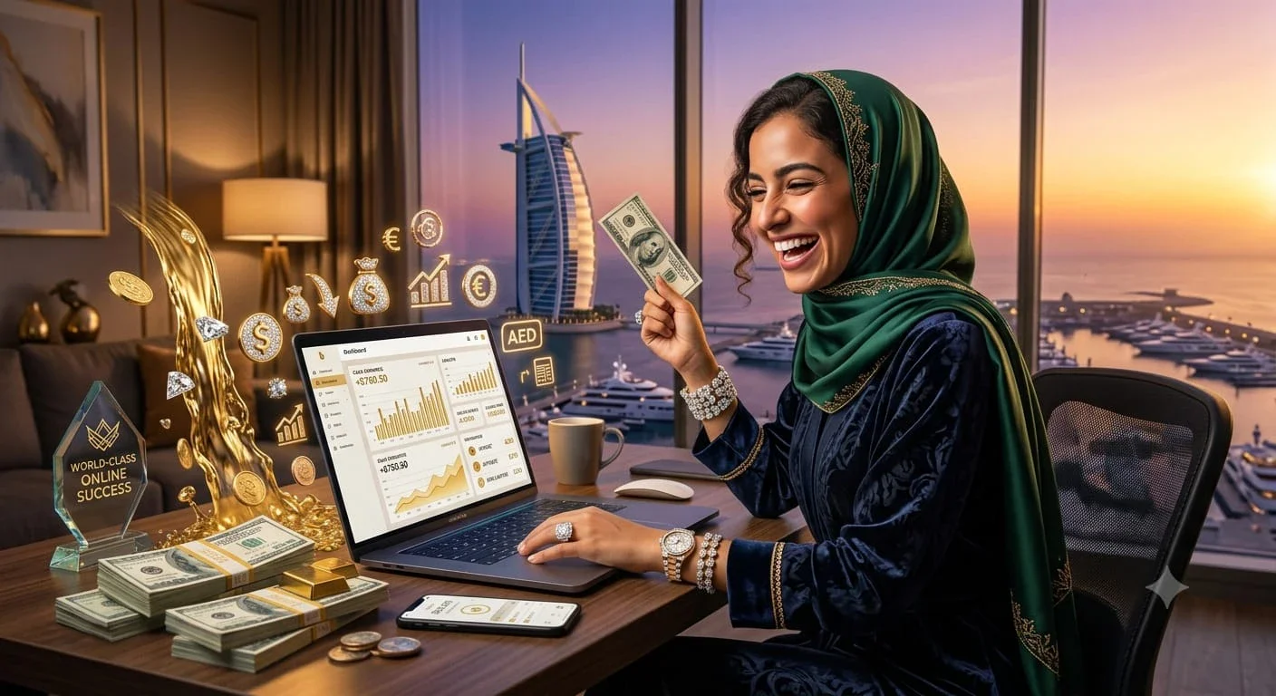 image about 💸✨ من شاشة صغيرة... إلى باب رزق كبير! | كيف غيّر الإنترنت مفهوم النجاح؟ 🌍📱